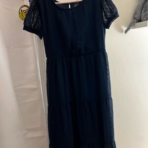 Wonder Nation Navy Blue Kids Dress